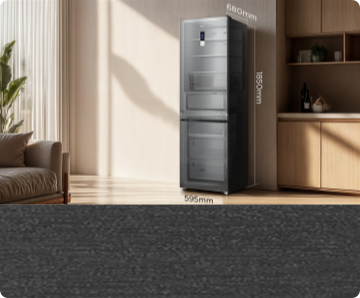 TCL P409BF Refrigerator 409L Affordable premium XL capacity