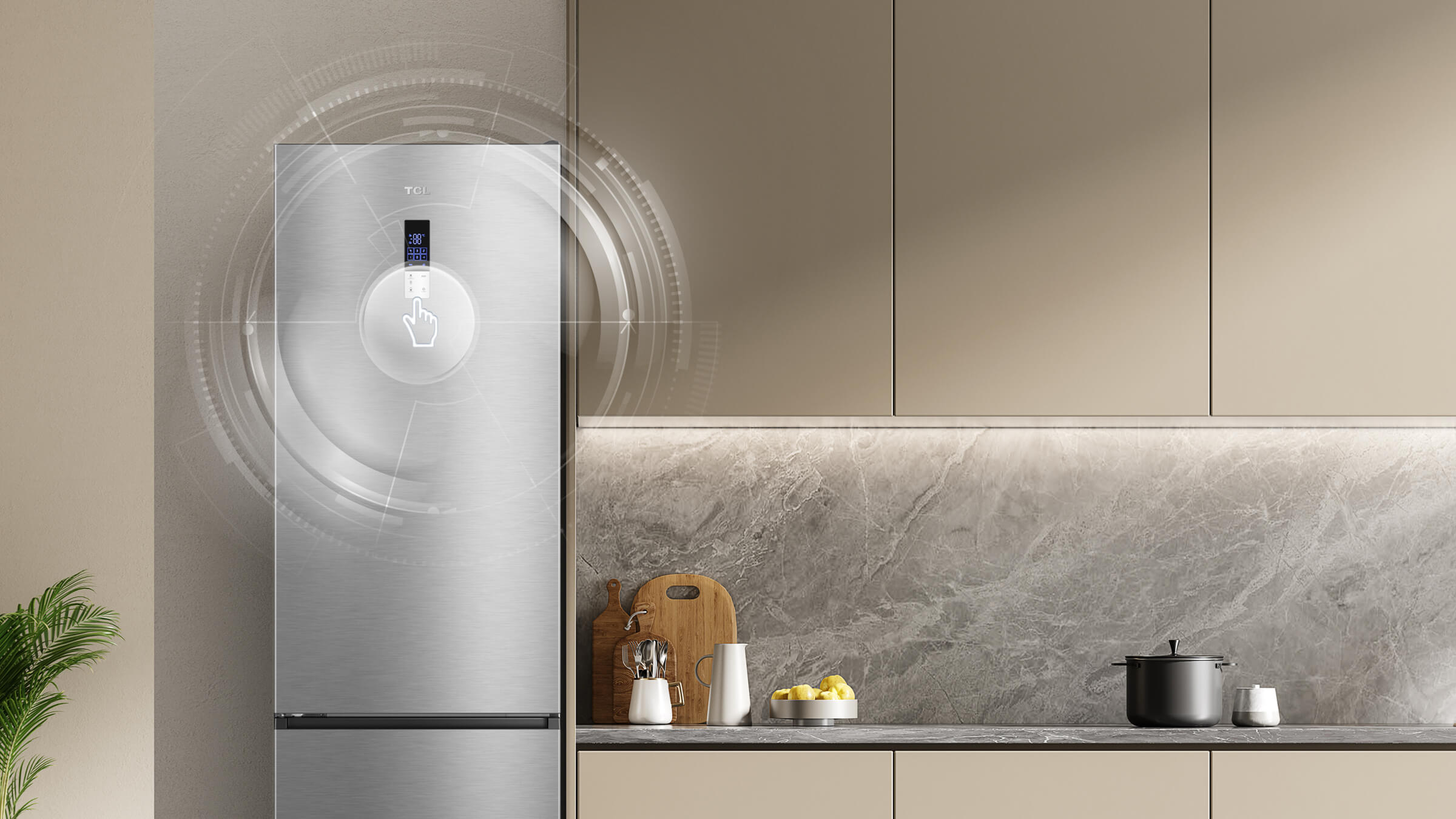 TCL P456BF Refrigerator Temperature control 