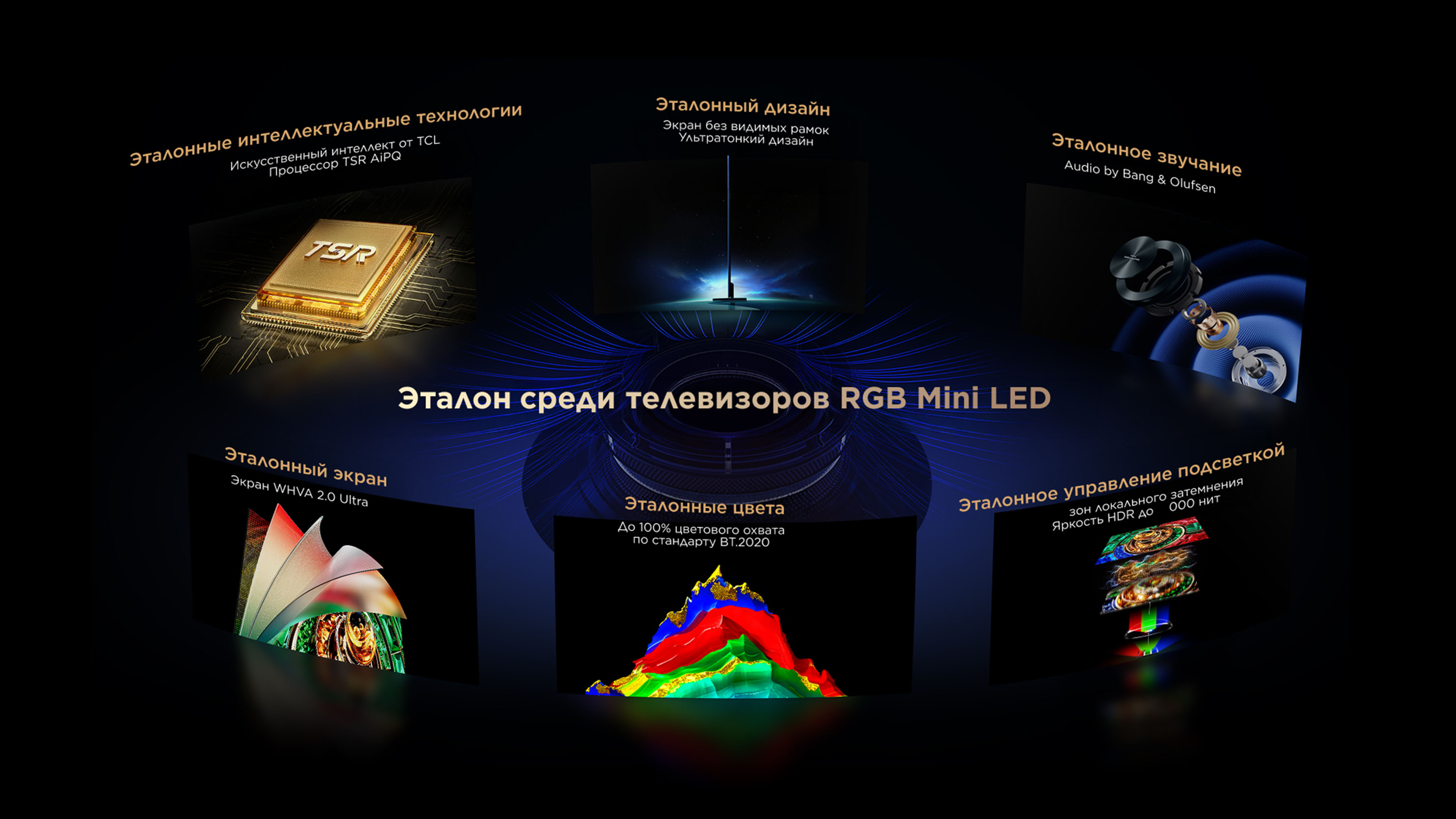 Experience the Benchmark for RGB-Mini LED TVs