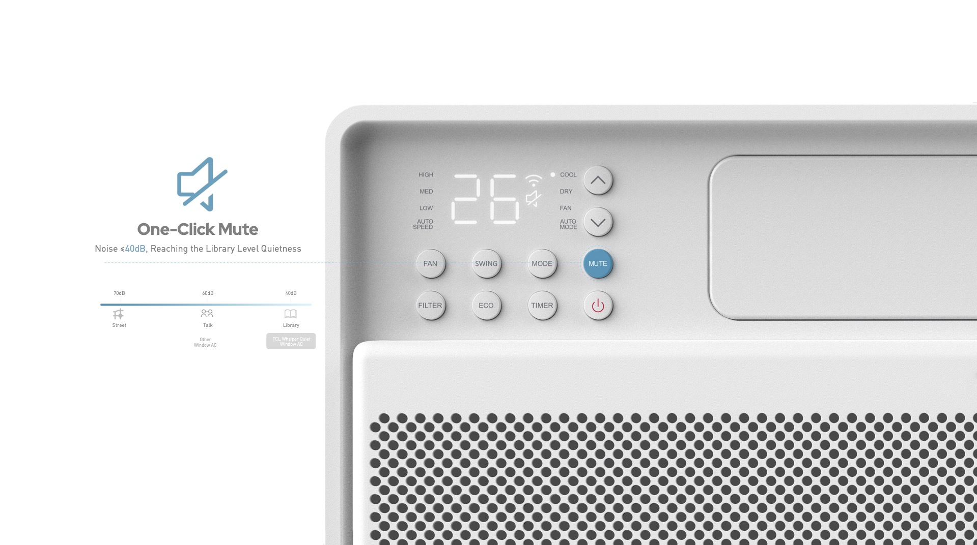 TCL Whisper QSeries Window Air Conditioner