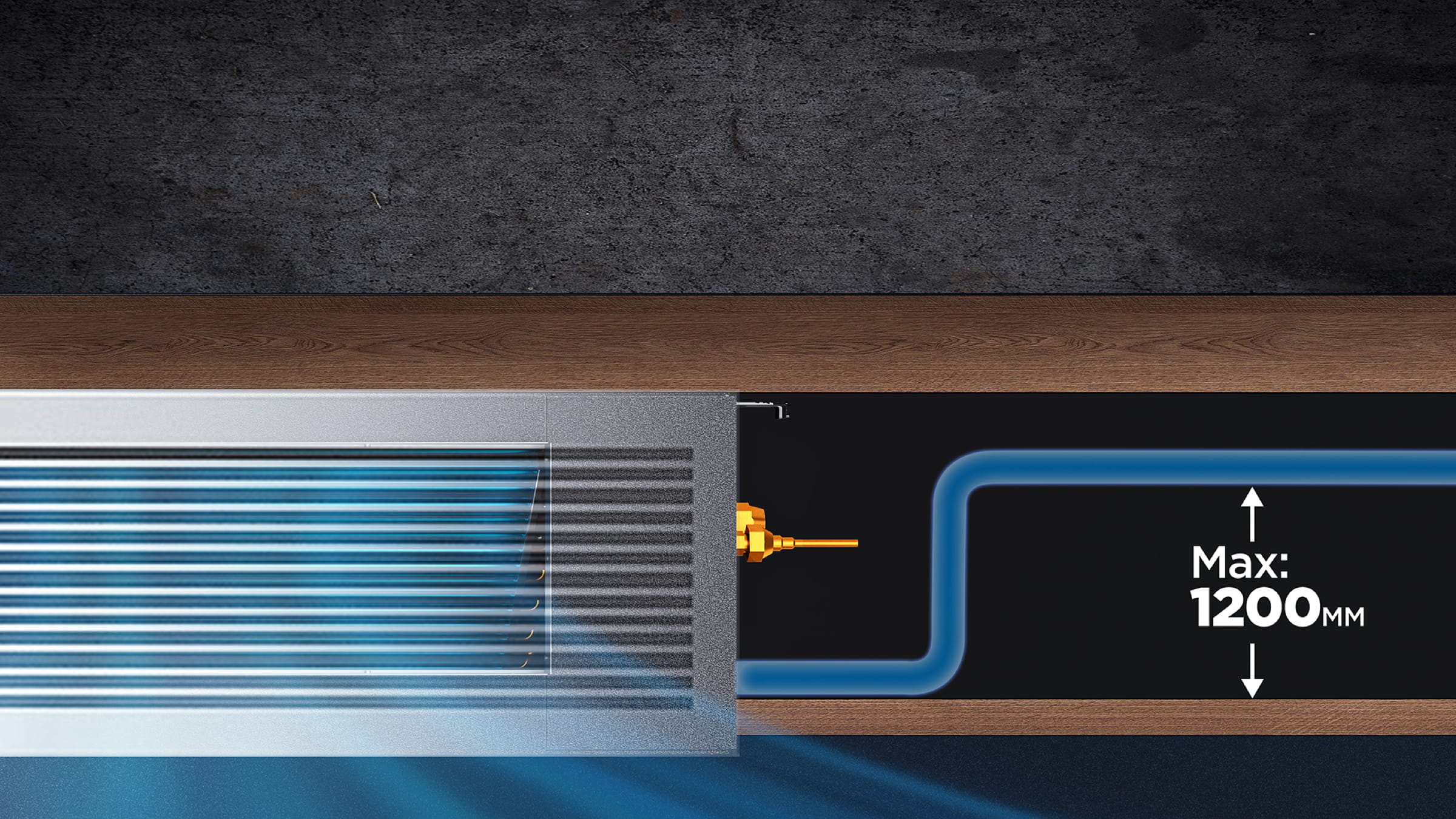 Voliteľné vodné čerpadlo TCL potrubnej klimatizácie