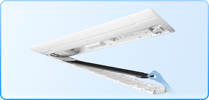 130°surround airflow