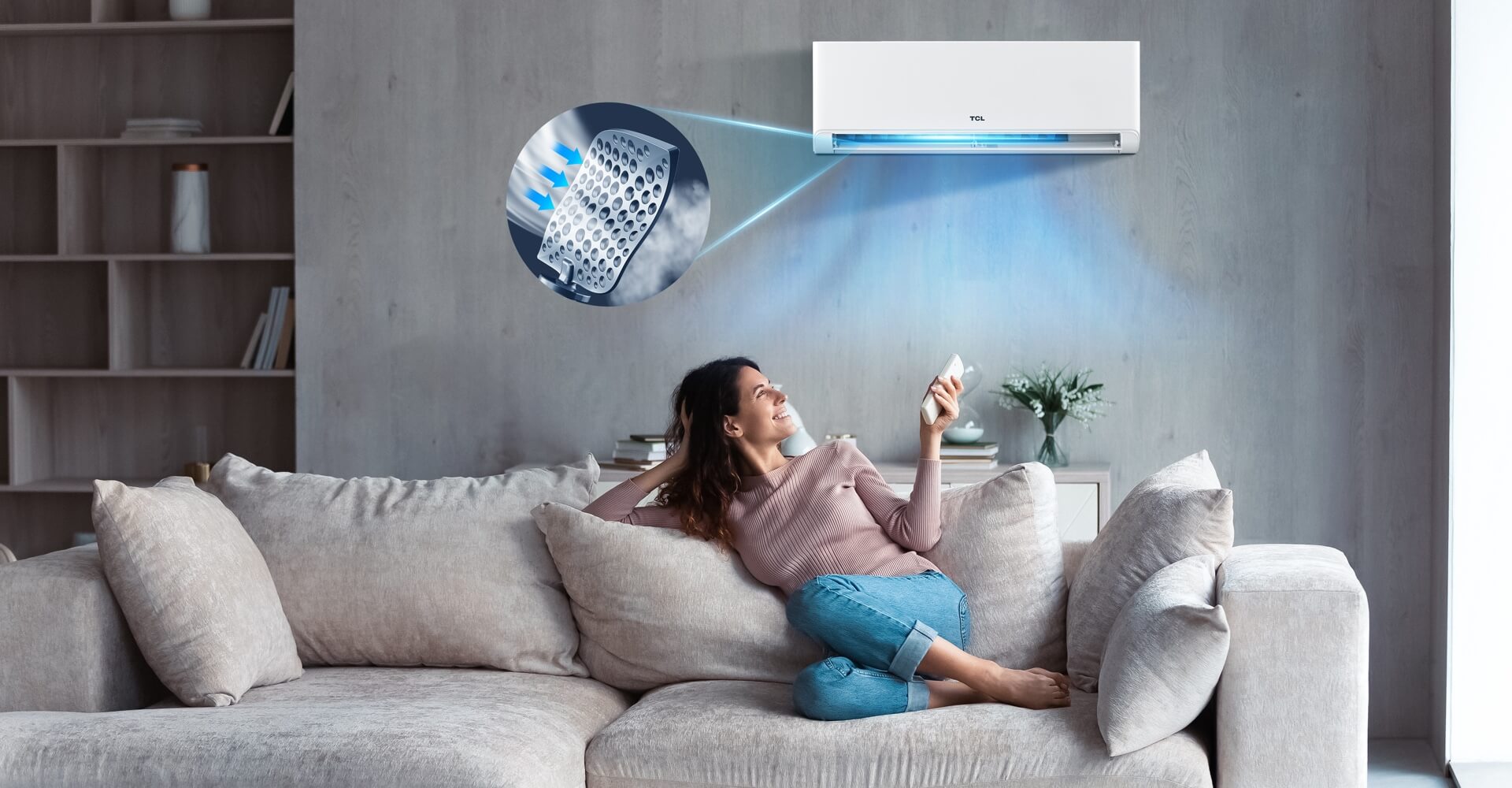 TCL Seria BreezeIN Răcire cu adiere blândă