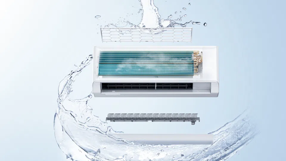 Easy disassembly and cleaning of BreezeIN AC