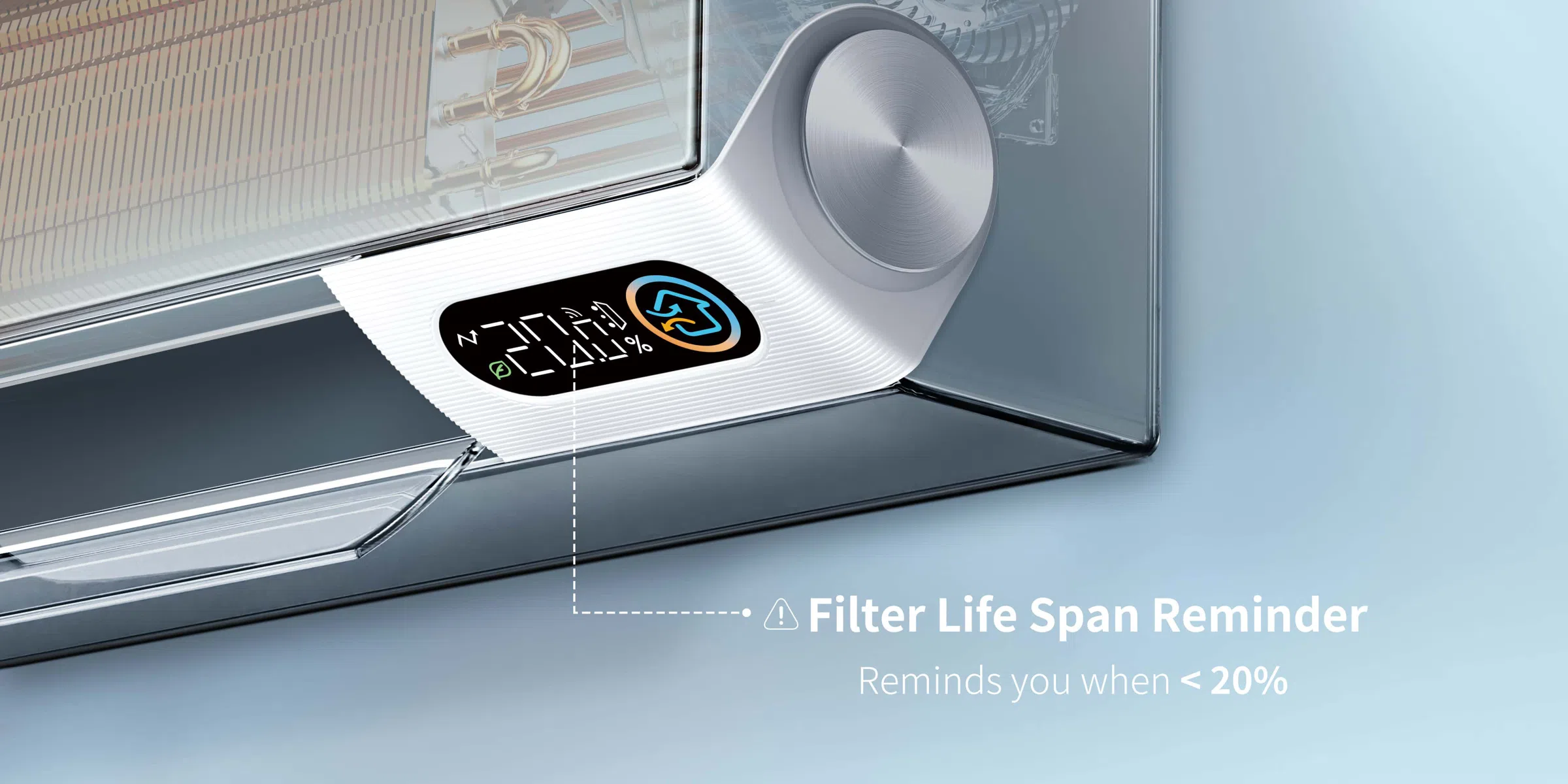 TCL FreshIN 2.0 AC Filter Life Span Reminder