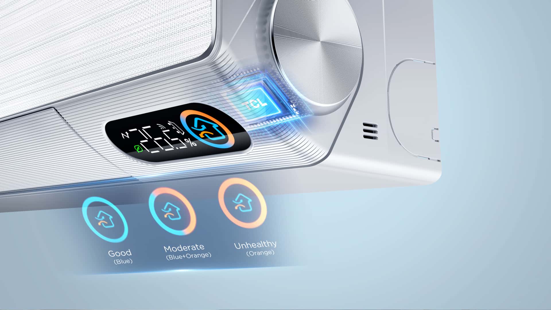 TCL FreshIN 2.0 AC Real Time Air Quality Display