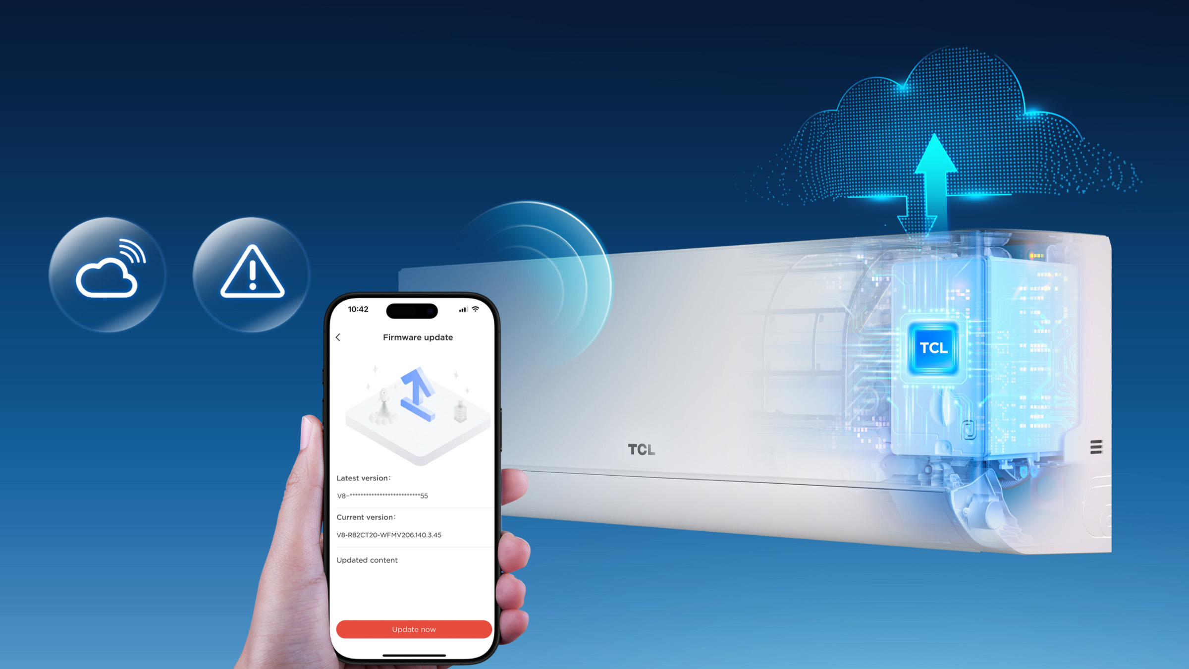 TCL SaveIN AI Air Conditioner Easy  OTA Update
