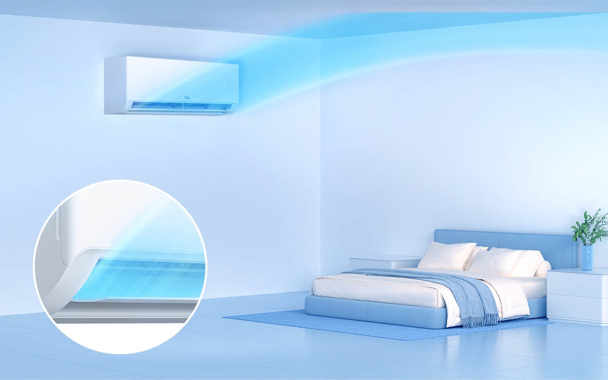 TCL SaveIN AI Air Conditioner Shower-style Airflow