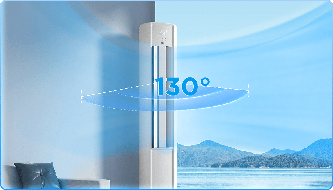 130°surround airflow