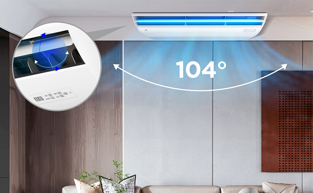 TCL CAC Light Commercial Airconditioner Ceiling & Floor with 3D Air Flow
