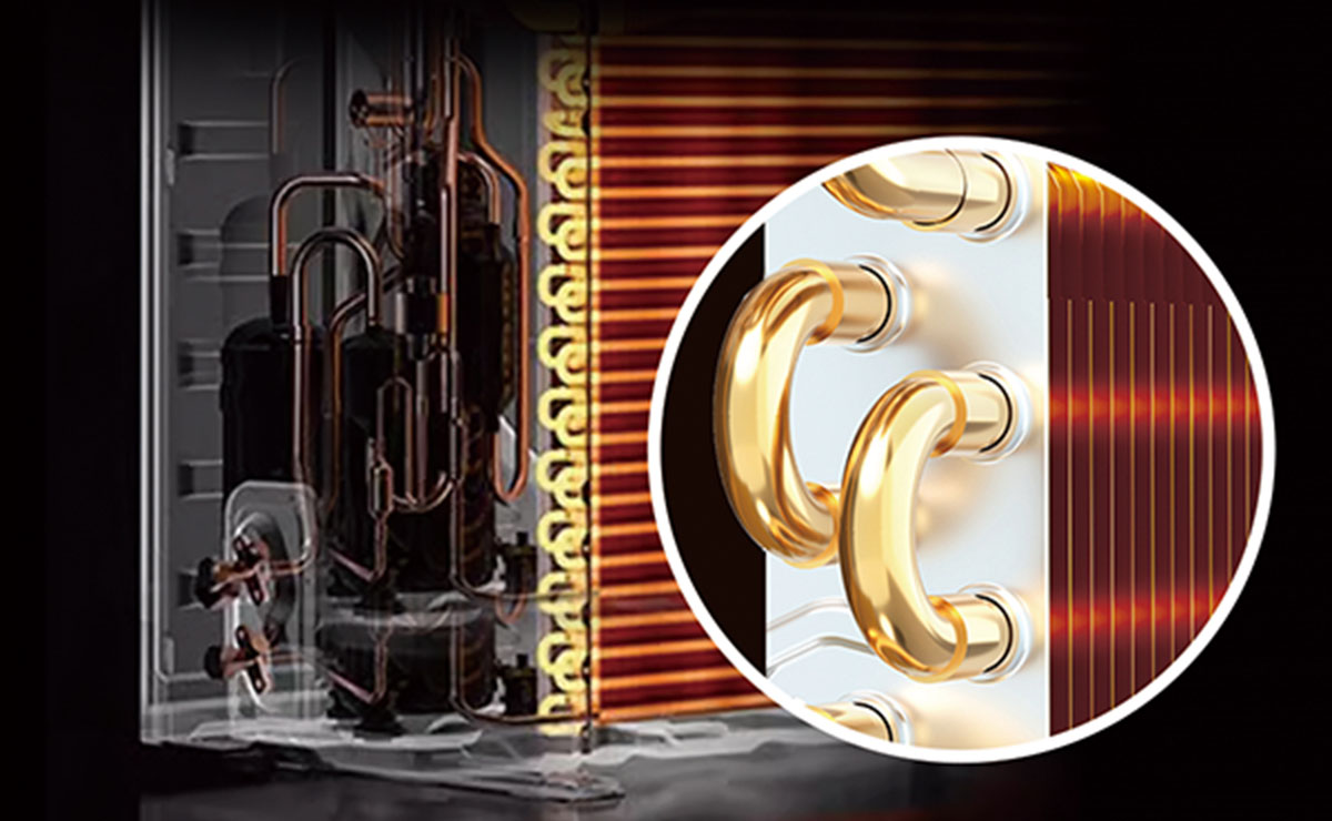 TCL CAC Floor Standing AC with High Efficiency Heat Exchanger