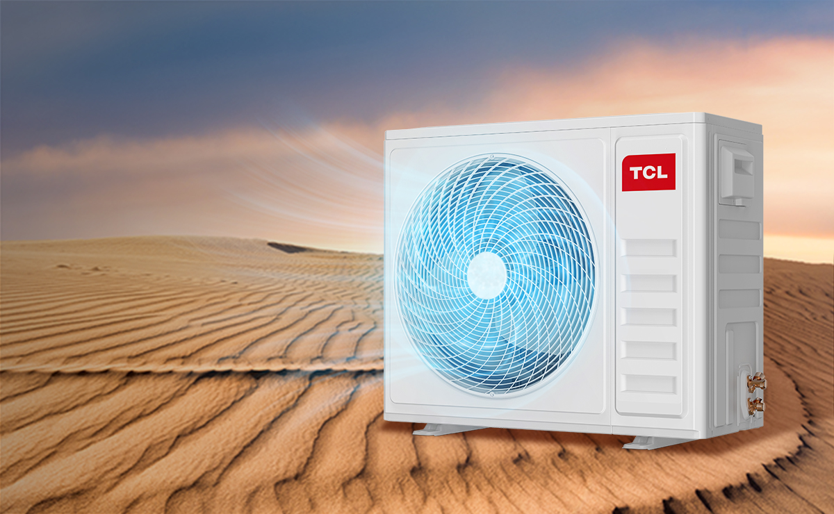 TMV6 Eco Mini VRF stable operation at 55℃ with electronic cooling