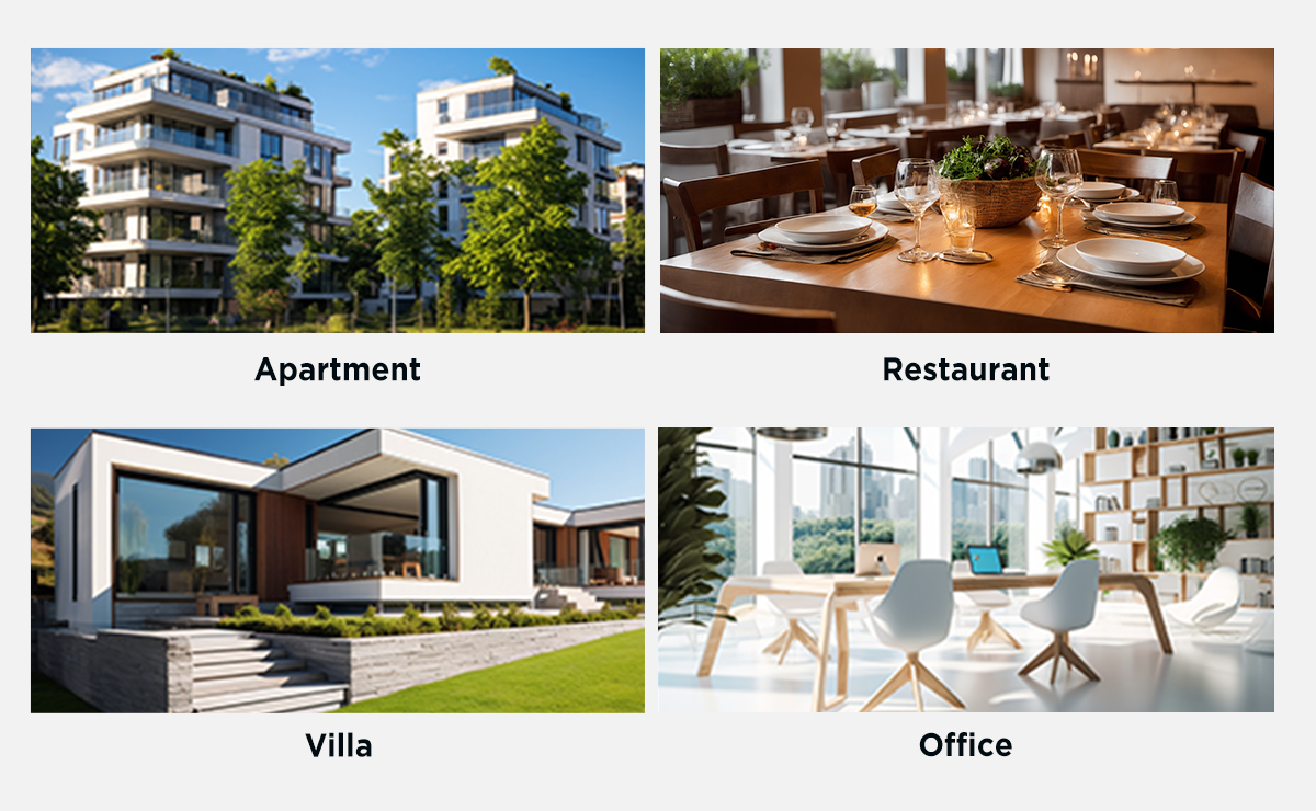 TMV6 Eco Mini VRF for apartment office restaurant villa