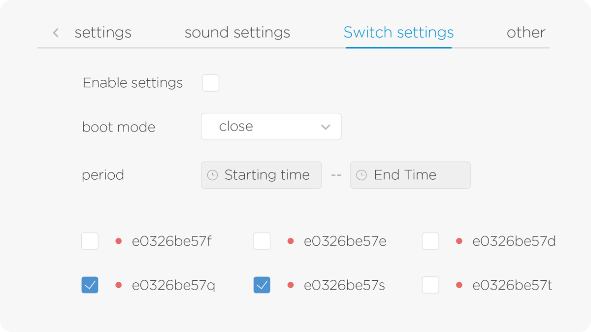 Multiple Device Management