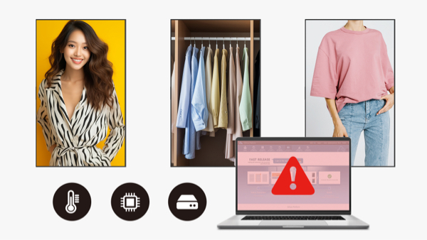 TCL P60 Digital Signage Fault Alarm