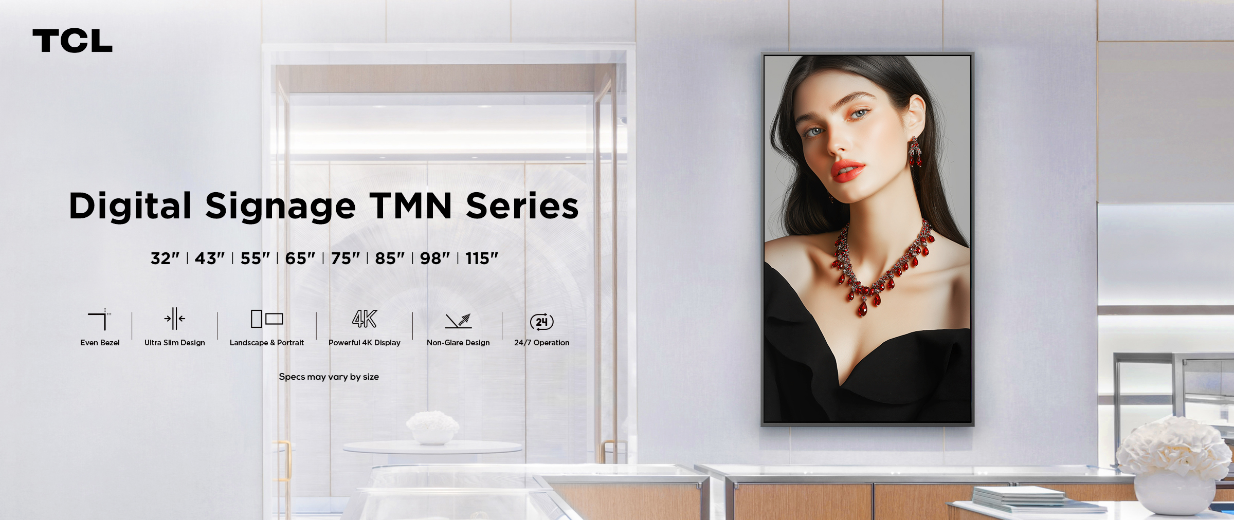 TCL TMN Slim design makes the best of space