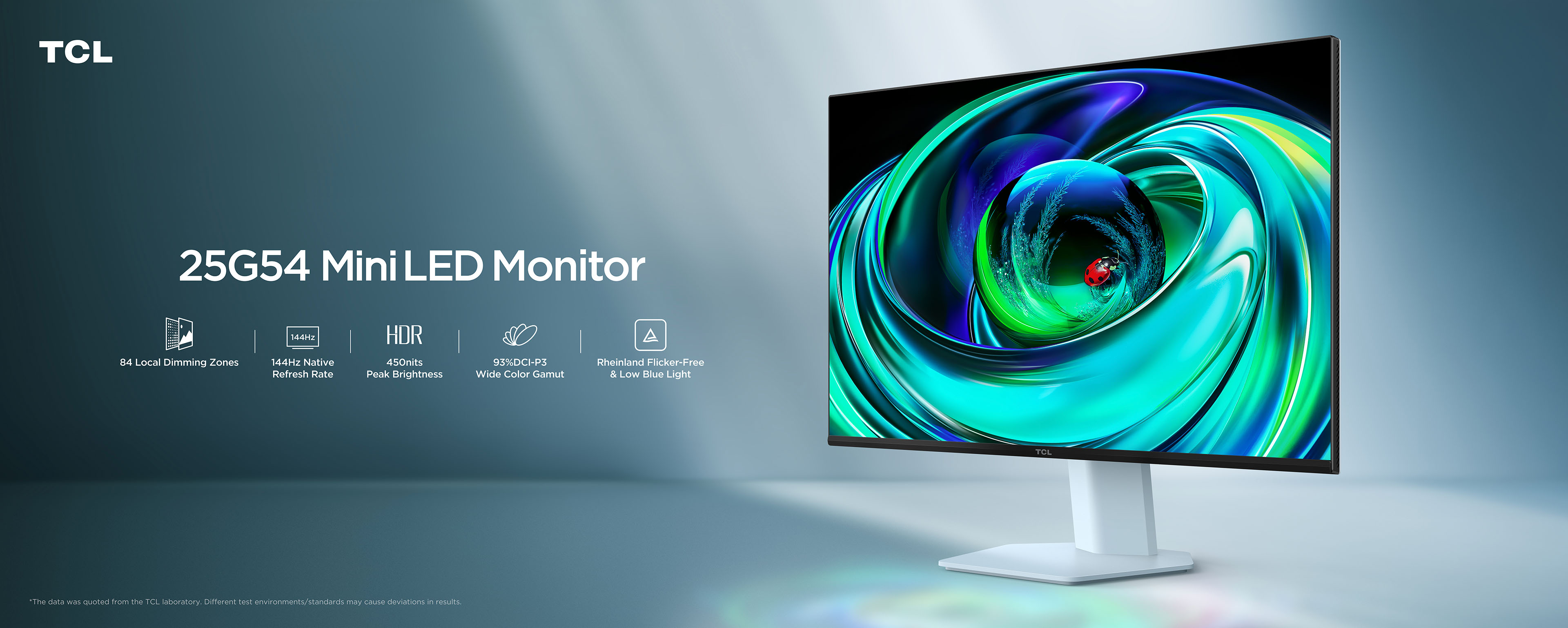 Monitors-TCL 25G54 QD-MiniLED Monitor | TCL Japan TCL 25G54 Mini