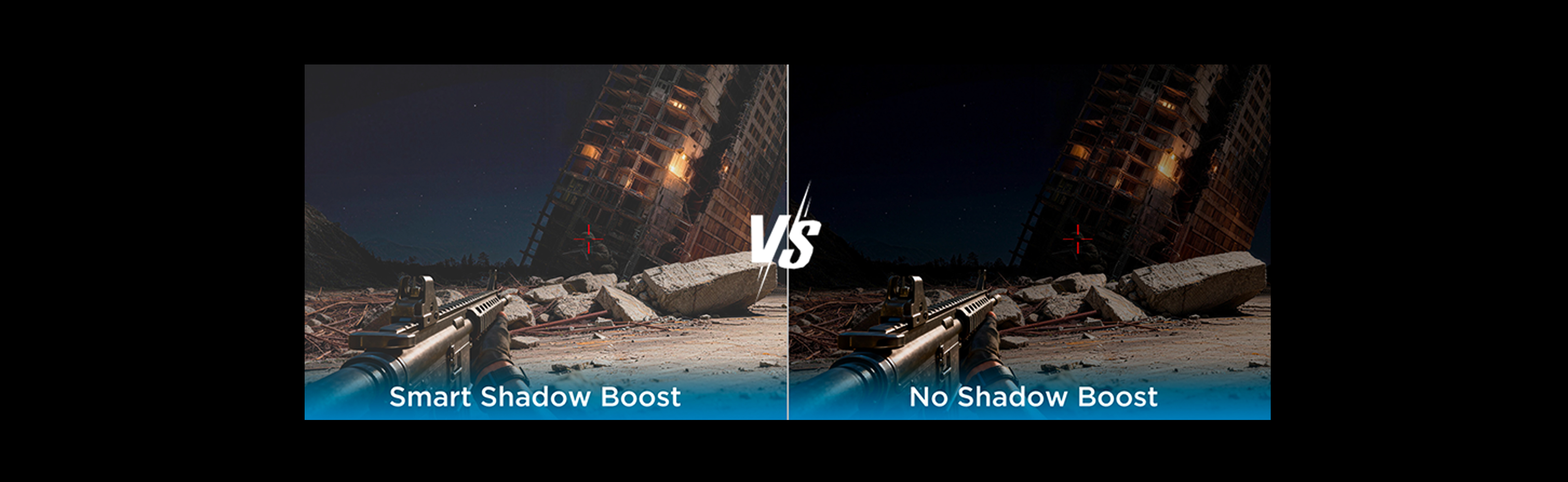 乐竟体育 25P2A Pro Gaming Monitor Smart Shadow Boost