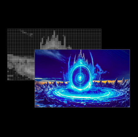 TCL 27R73Q Monitor 1100+ Local Dimming Zones