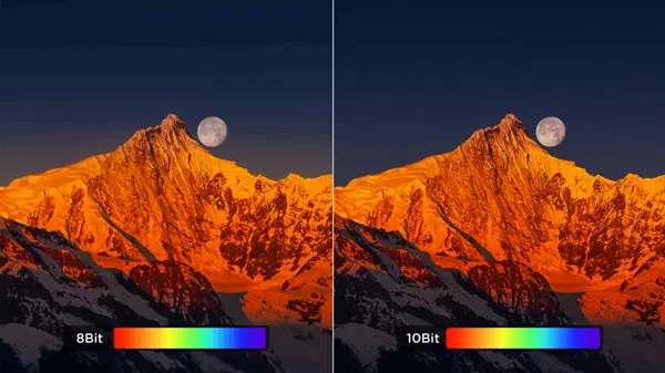 TCL 27R73Q Monitor 10-bit color depth