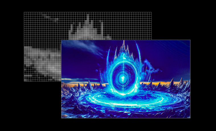 TCL 27R73Q Monitor 1100+ Local Dimming Zones