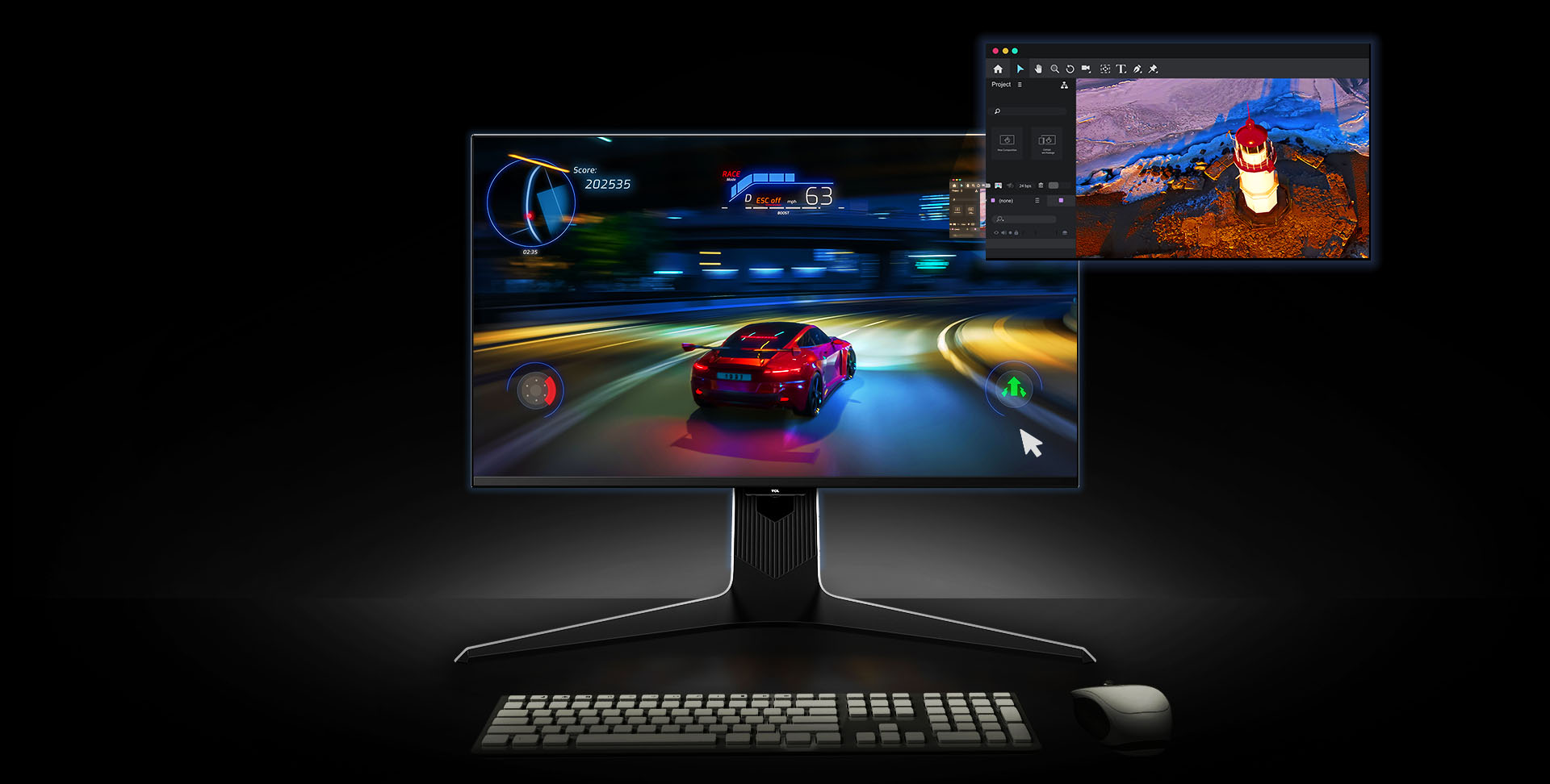 TCL 27R83U モニタースタンド VESA Amazon.co.jp: TCL 量子ドットMini LED モニター 27インチ