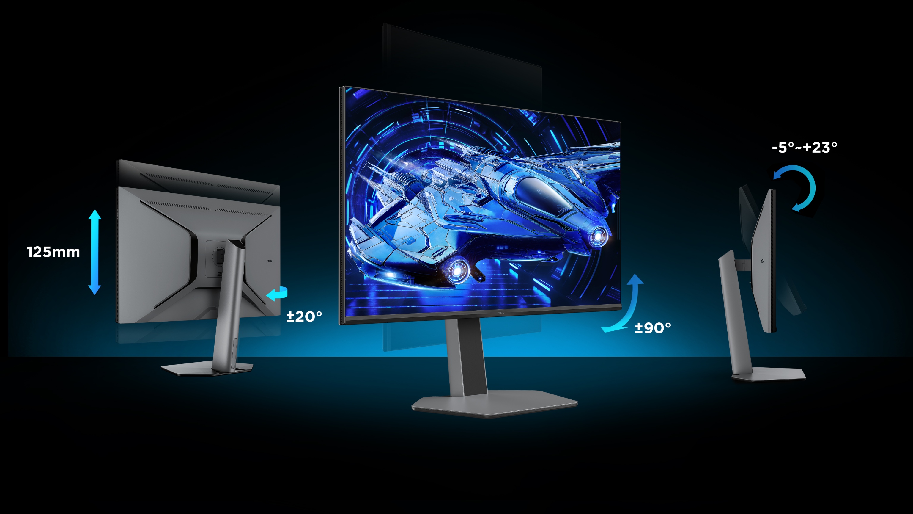 TCL 27G64 量子ドットMini LED WQHDゲーミングモニター TCL 27G64 QD-MiniLED Monitor-27 Inch QHD Monitor | TCL Global