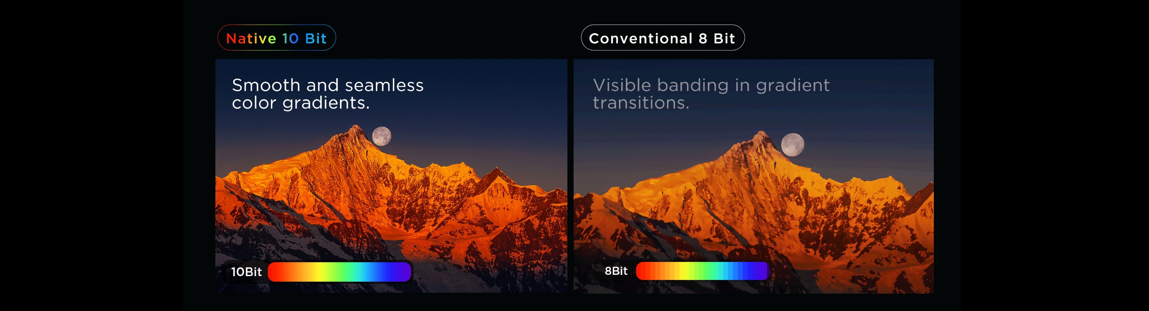 TCL 32X3A Monitor Native 10 Bit Color
