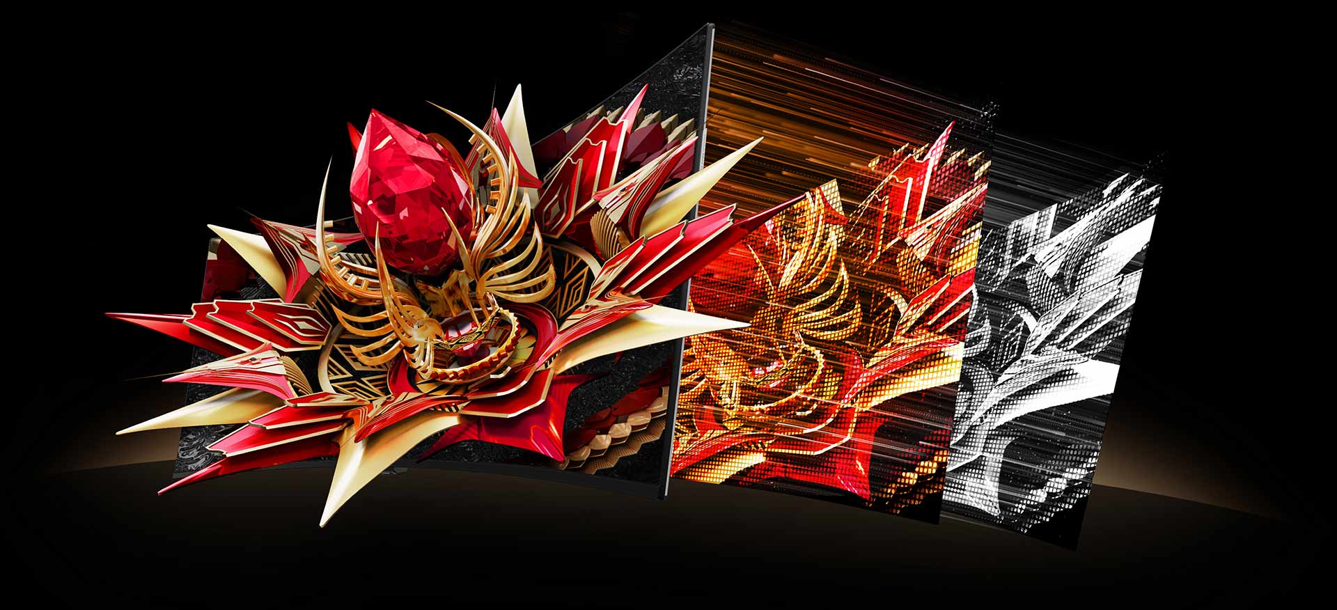 TCL 34R83Q 모니터 TCL QD-Mini LED 기술