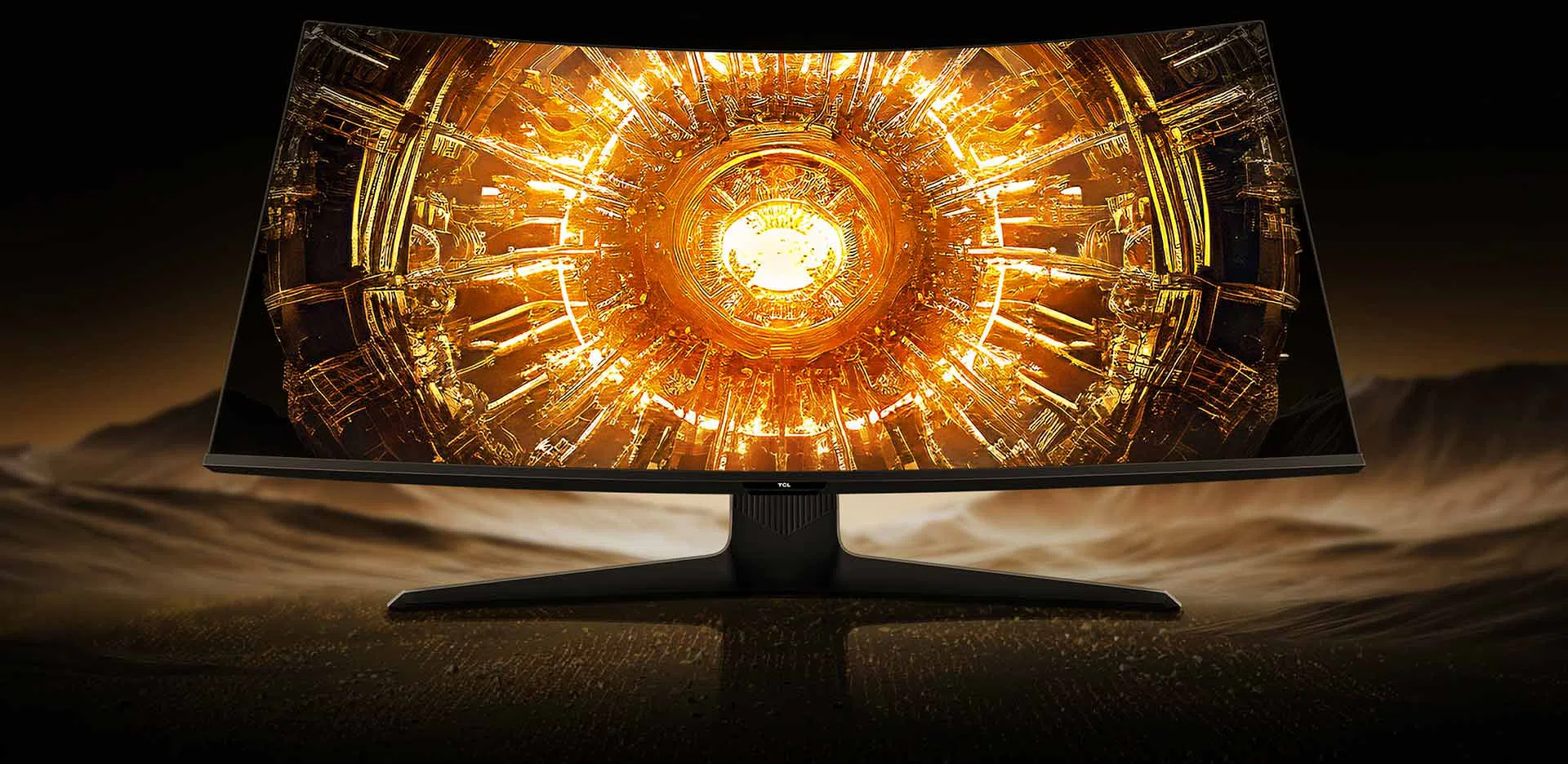 מסך מחשב גיימינג 34 Mini Led 34R83Q מבית TCL - TCL 34R83Q Monitor Use a TCL CSOT Fast-HVA Screen