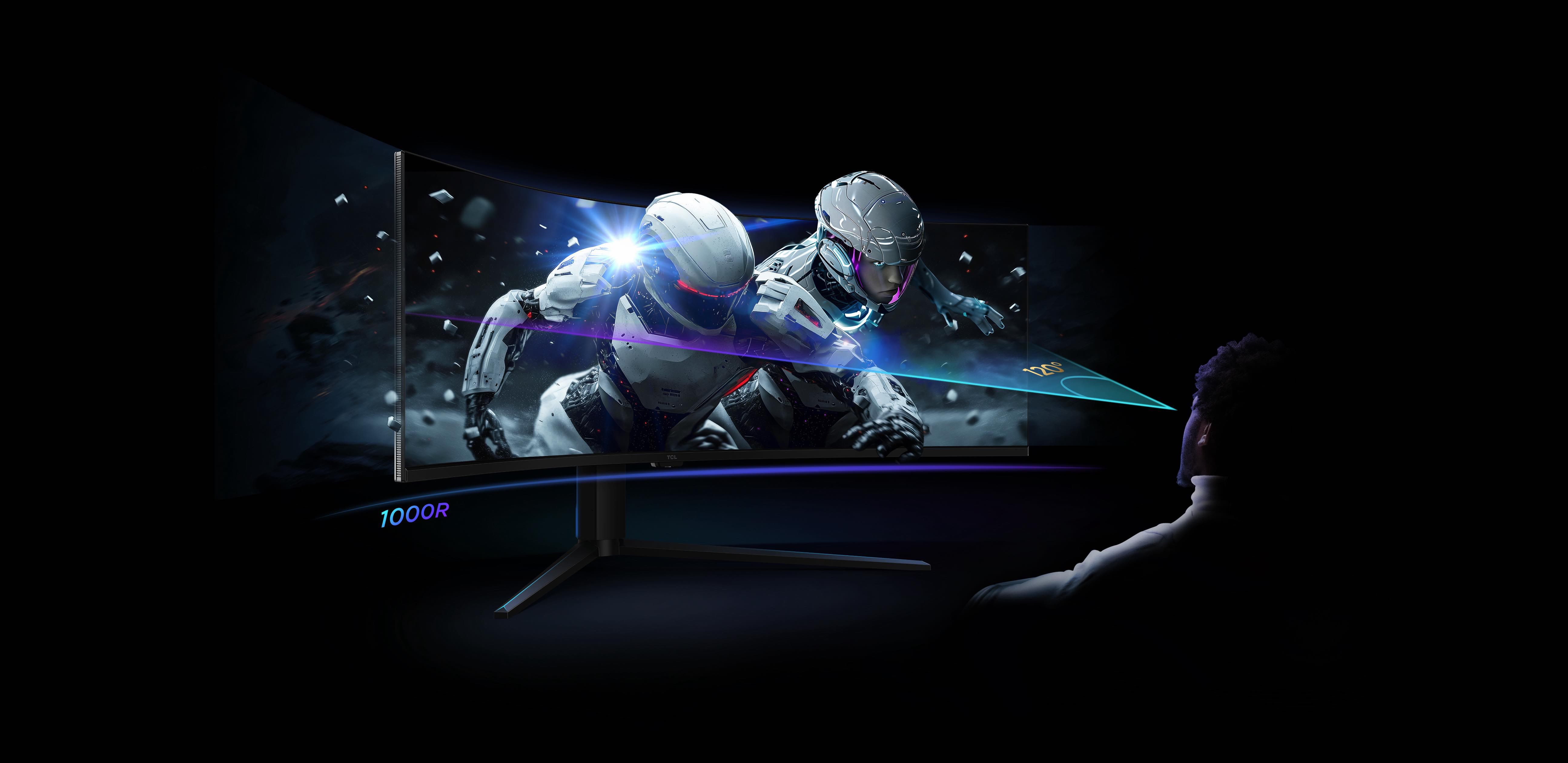 モニター Monitors-TCL 57R94 QD-MiniLED Monitor | TCL Japan TCL 57R94 量子