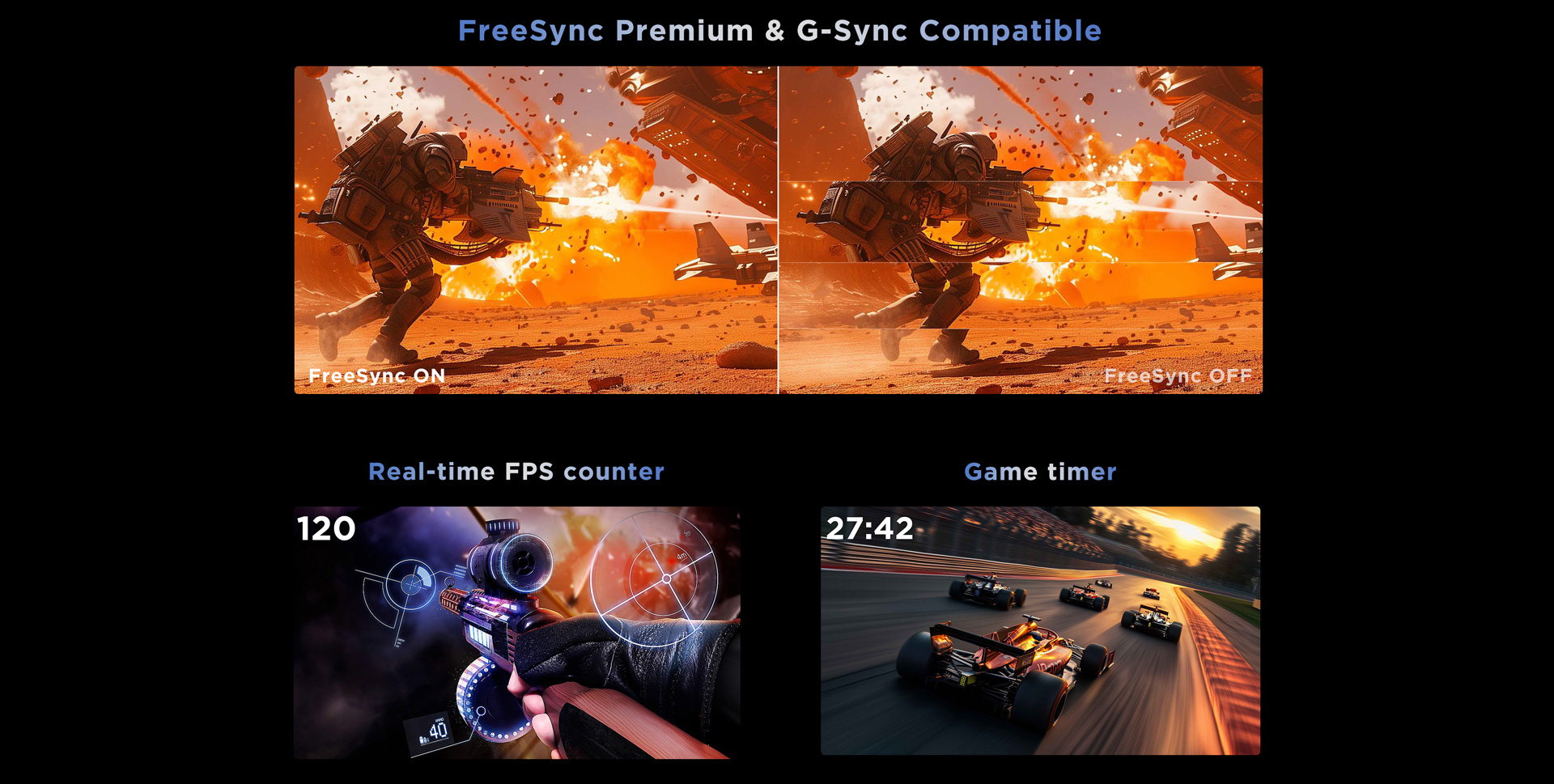 FreeSync On VS FreeSync OFF