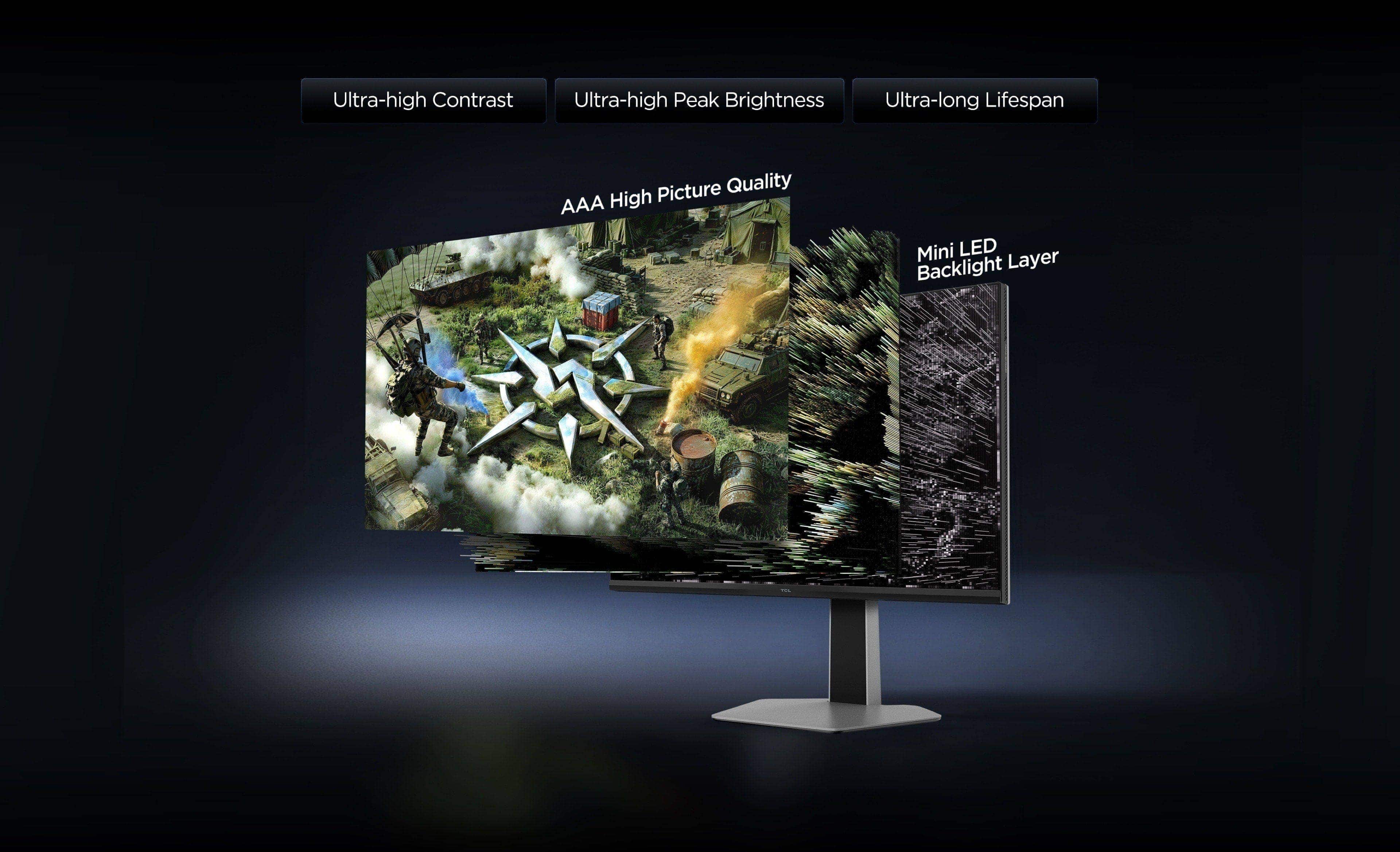 TCL 27P2A Pro  320Hz Mini LED Gaming Monitor 