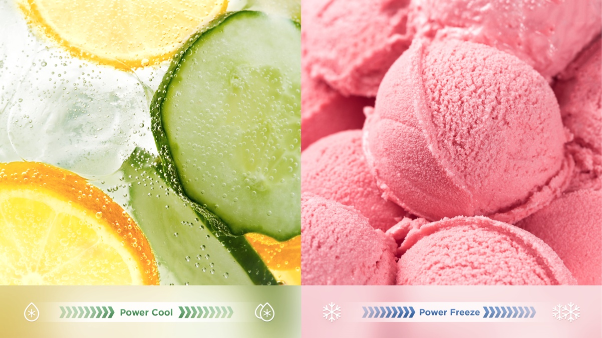 TCL C387BF Refrigerator Rapid Cooling and Instantly Chilled