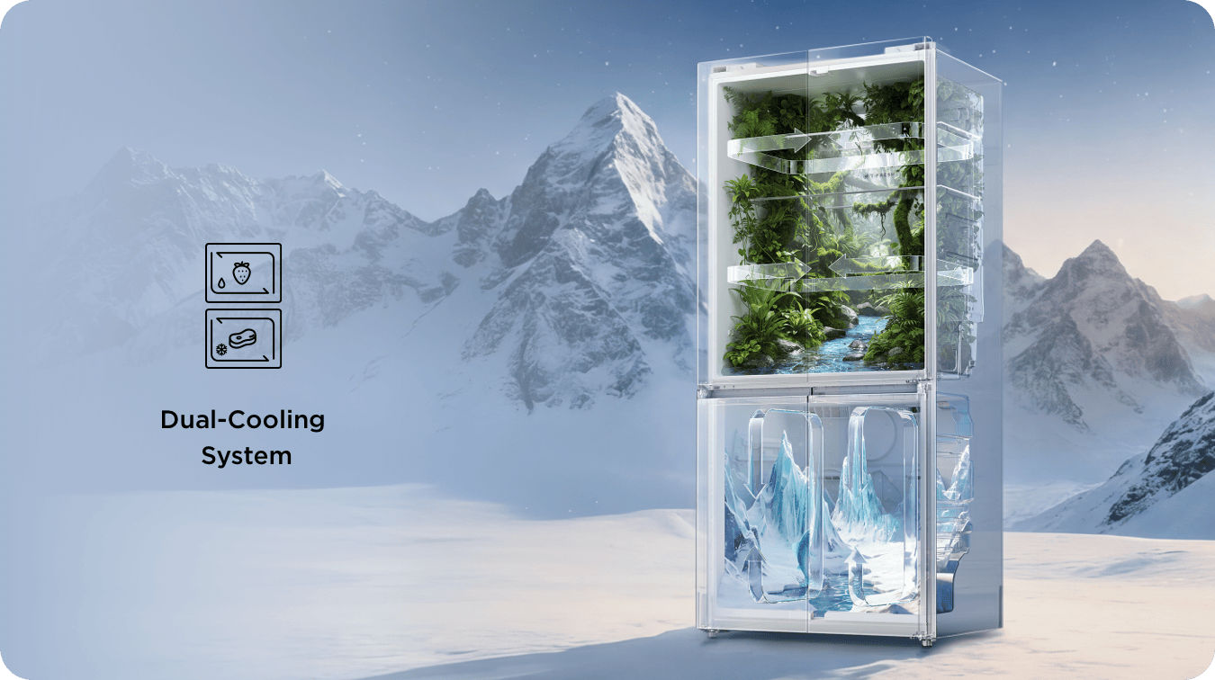 TCL C508CD Dual-cooling System