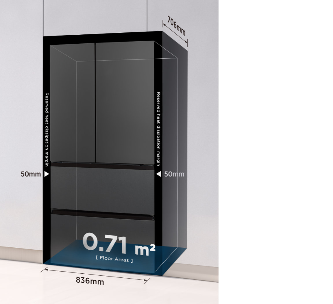 485L efficient use of space