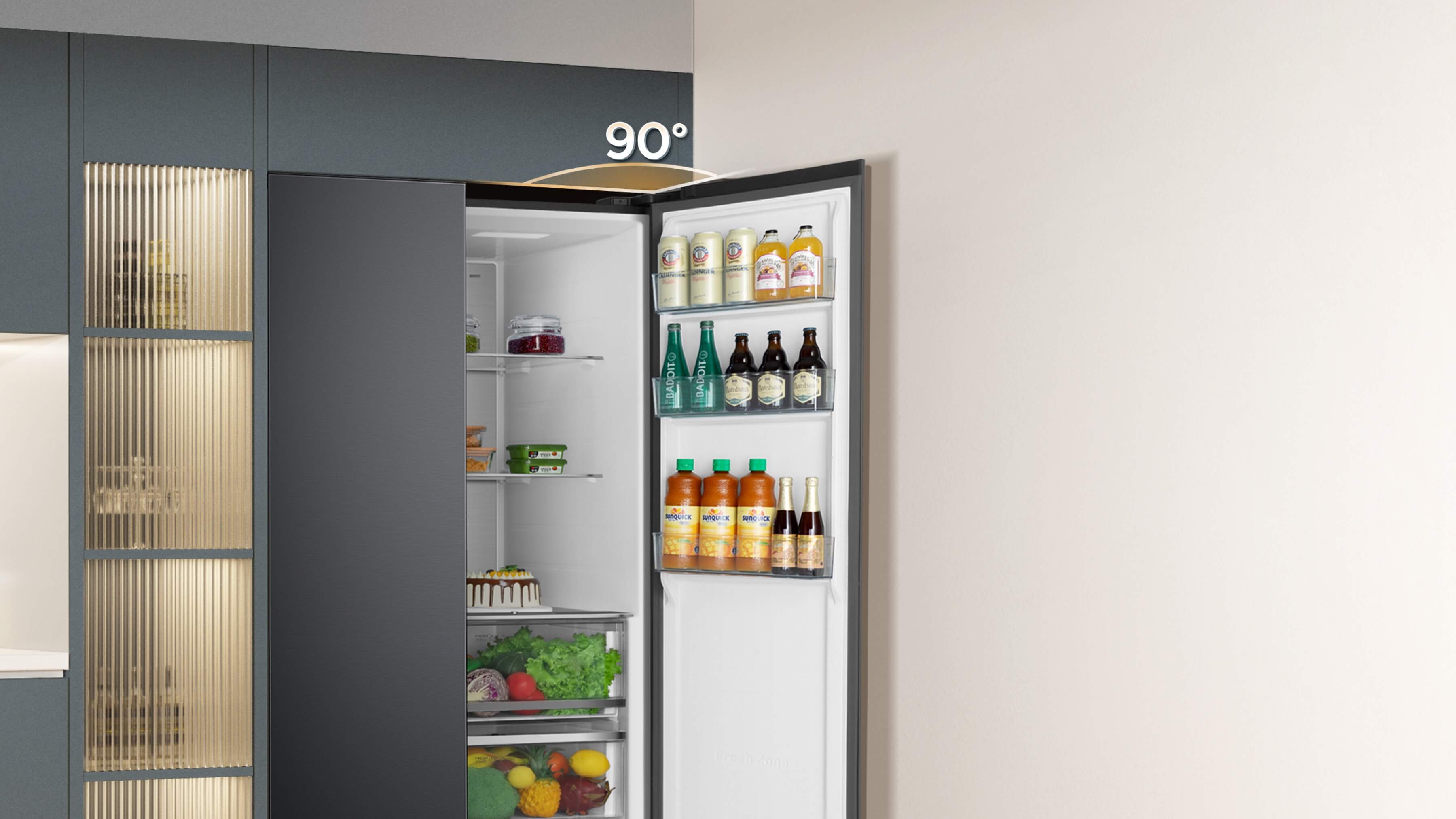 TCL C620SB free built-in refrigerator