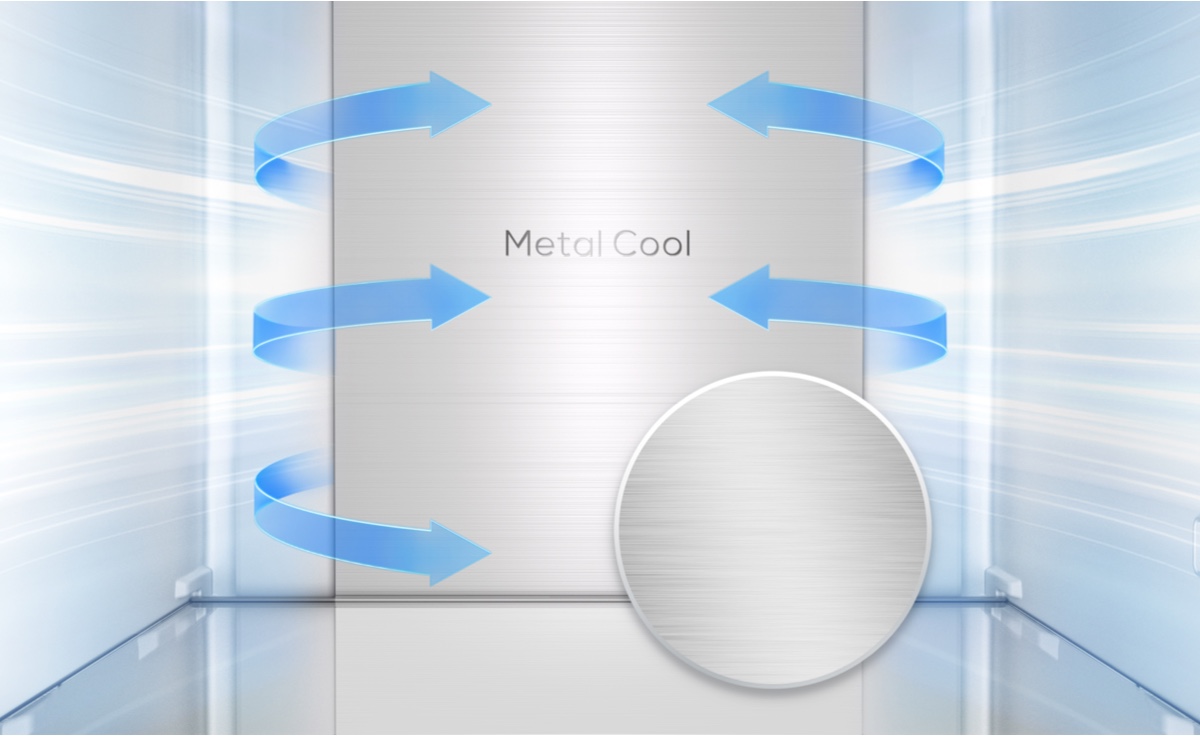 Refrigerator C620SBD deliver Cool & Freshness Faster