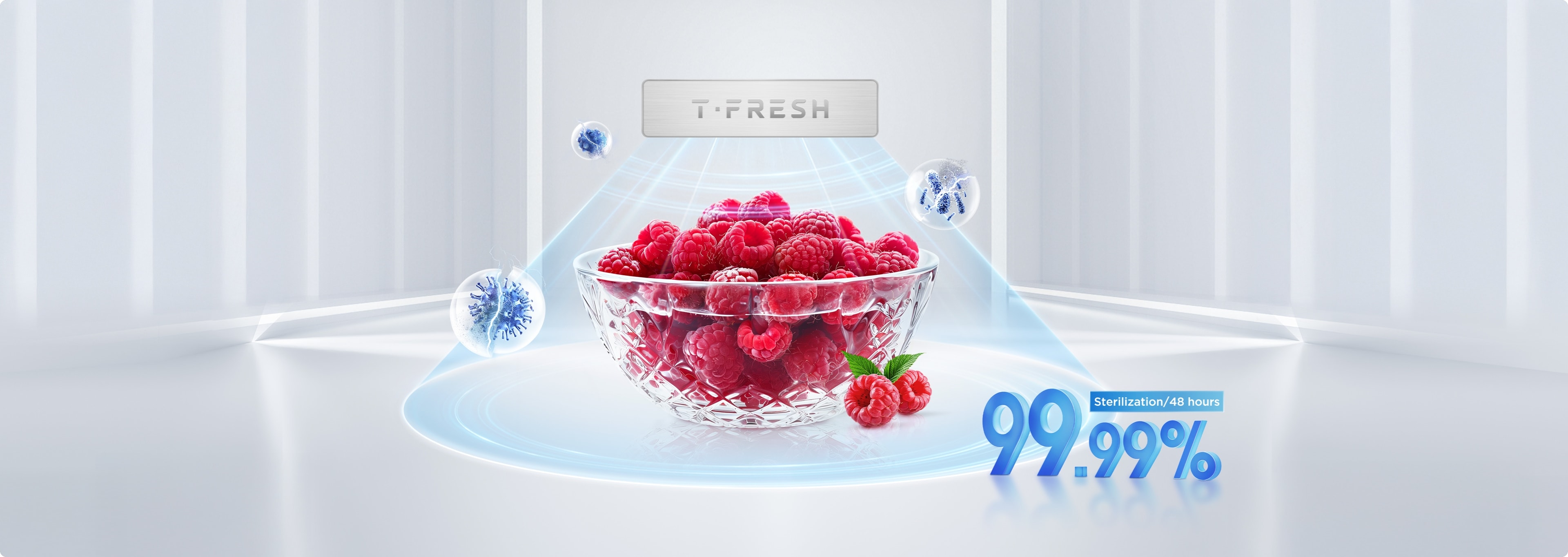 TCL Refrigerator C620SBD Only 1cm reserved space to cabinet side