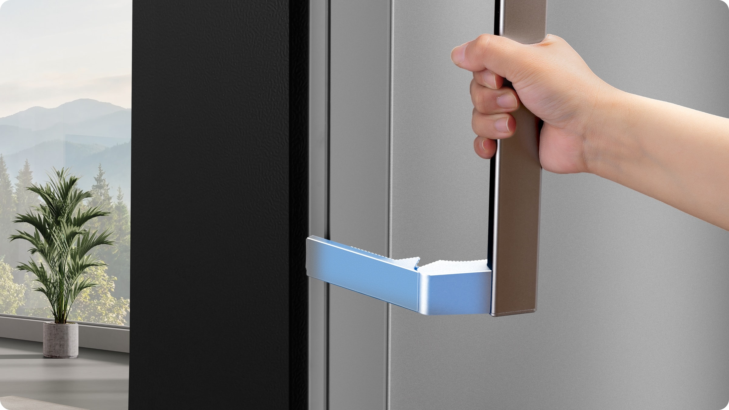 TCL C387BF Refrigerator Three temperature settings