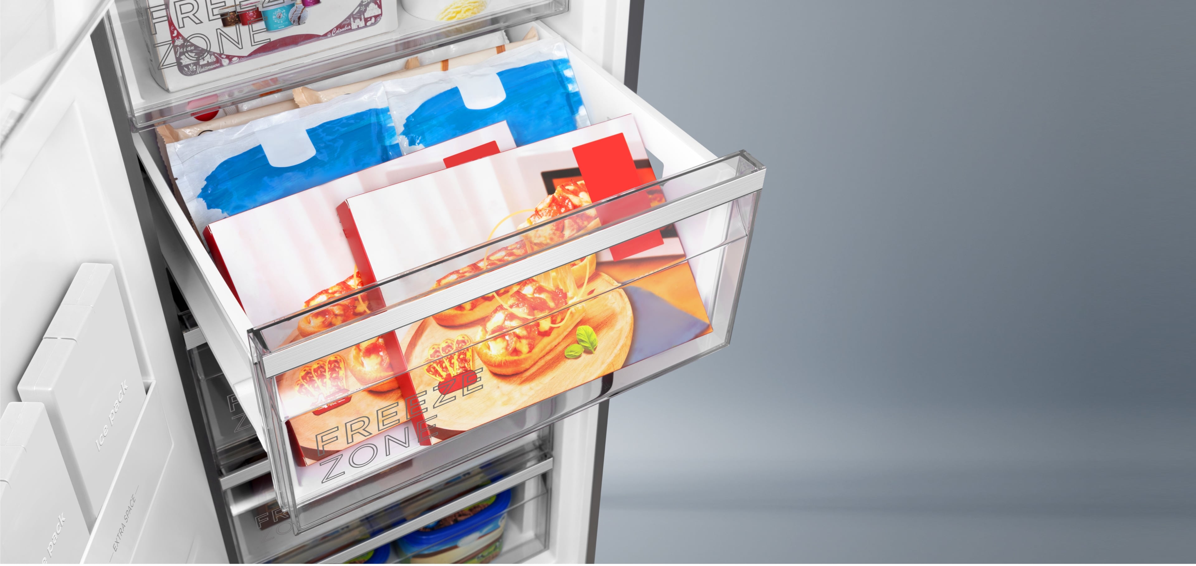 TCL C387BF Refrigerator Three temperature settings