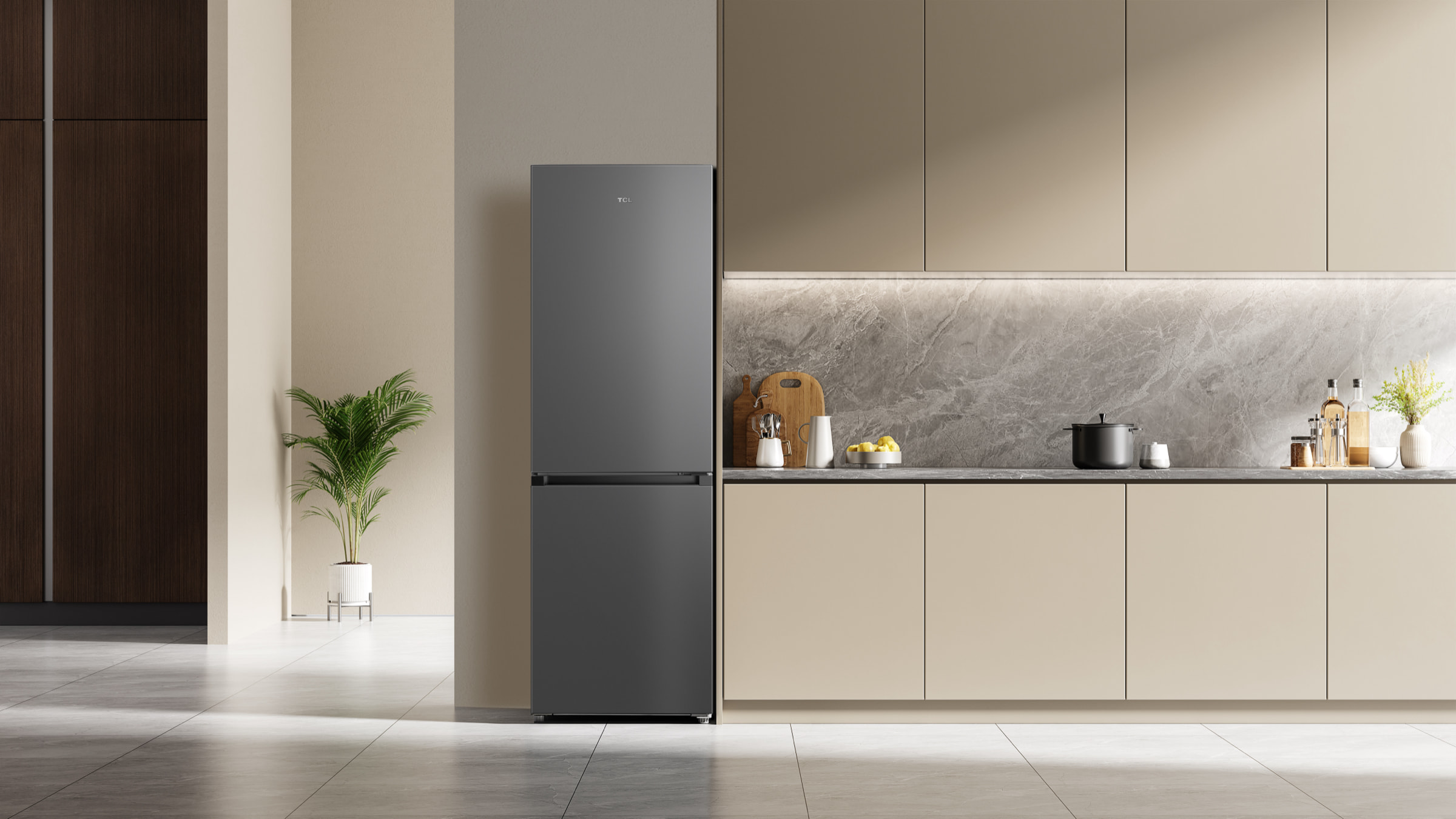 TCL Bottom Mount Freezer P340BF