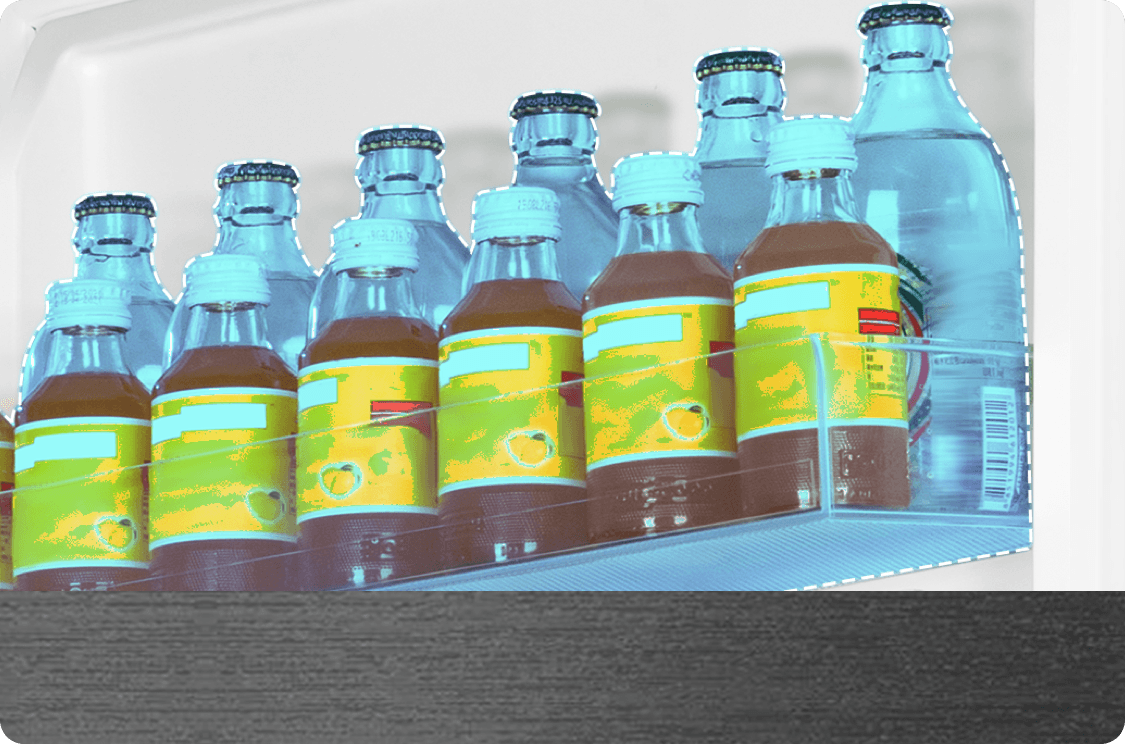 TCL Refrigerator P350BF XXL Bottle Space