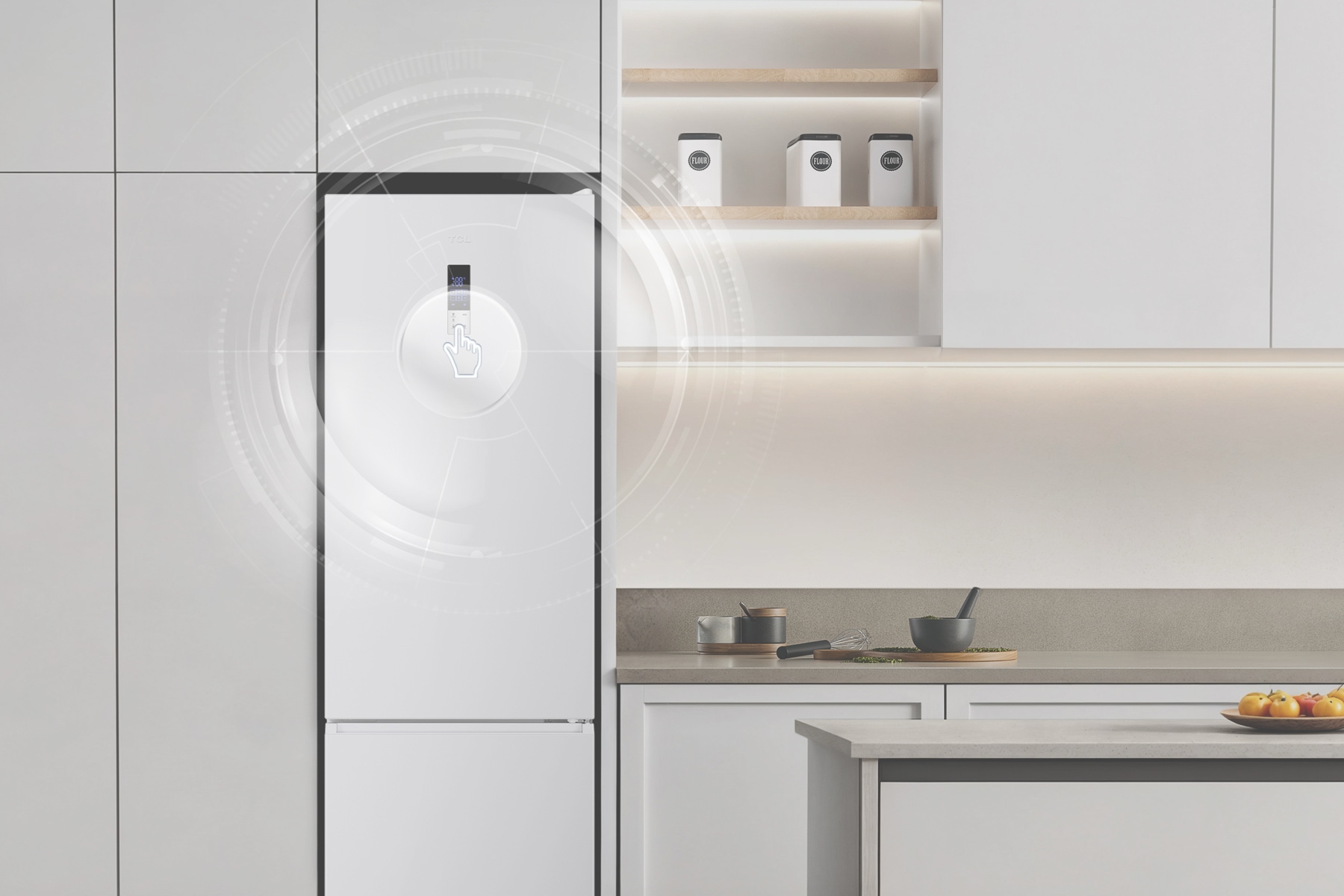 Electronic control to Select What You Want with One Touch