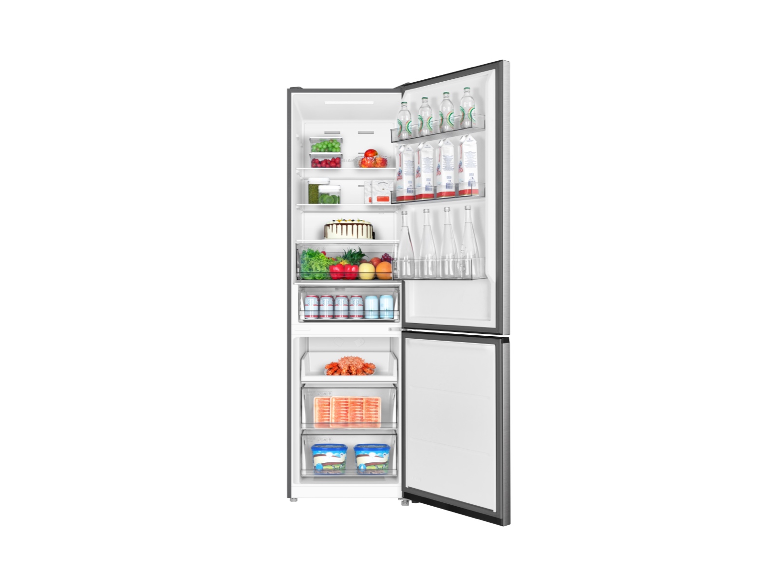 TCL 409L Two Door Bottom Mount Refrigerator P409BF | TCL Global