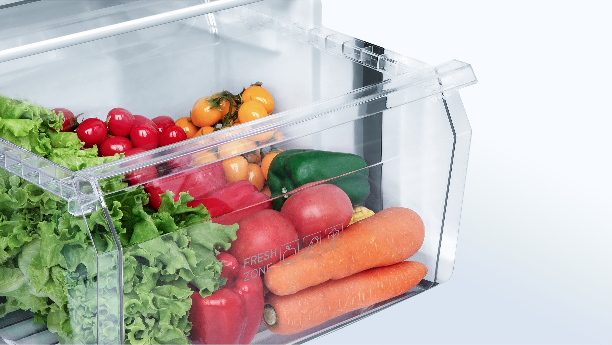 TCL C387BF Refrigerator Foldable and Reversible Glass Shelf