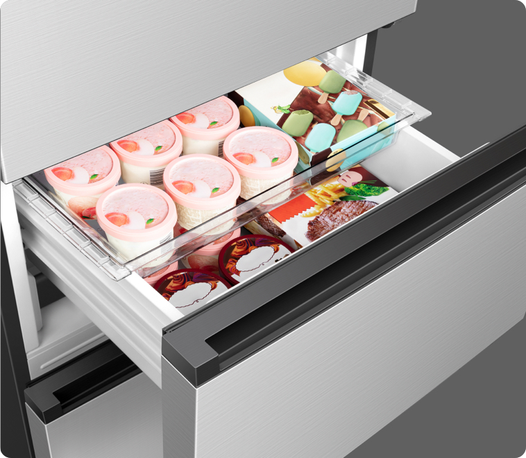 TCL Refrigerator P350BF XL Freeze Zone