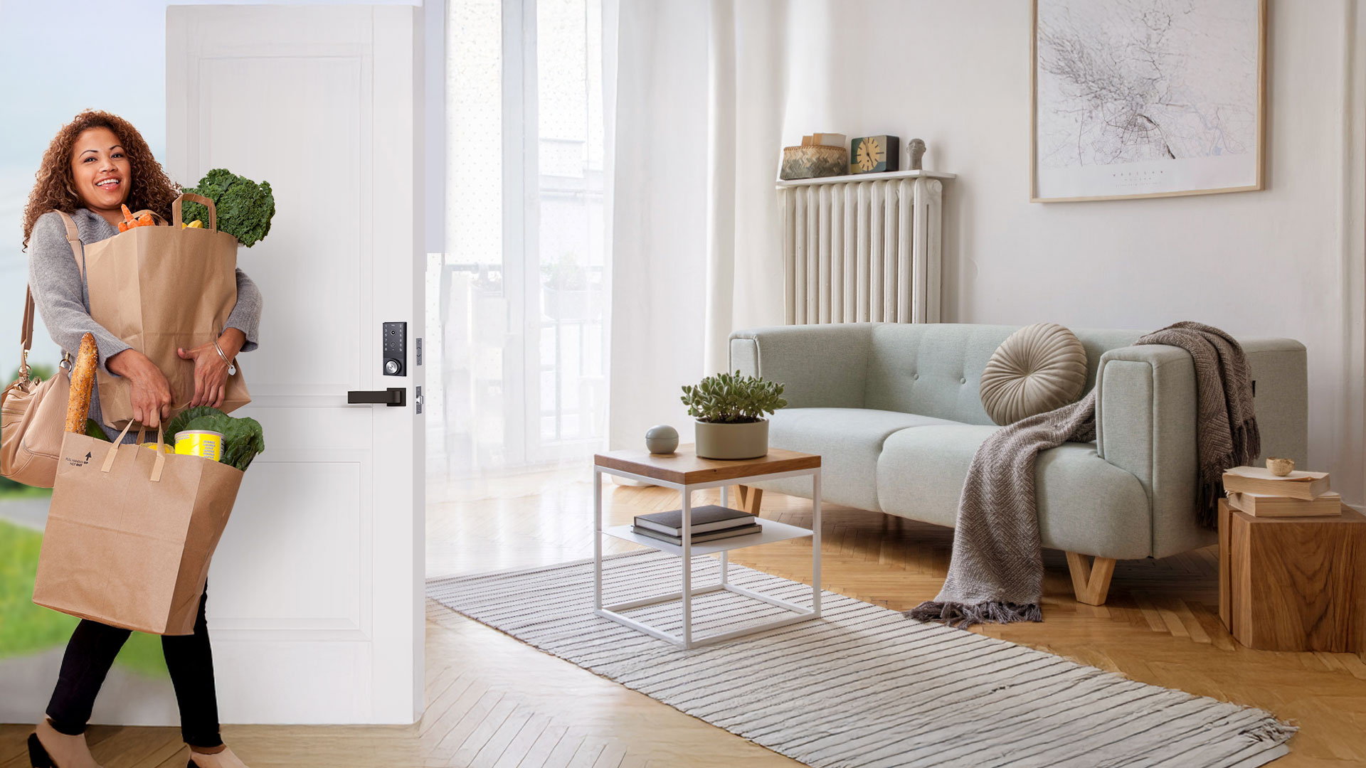 Advanced fingerprint access of TCL D1 Max 3-in-1 Video Smart Lock