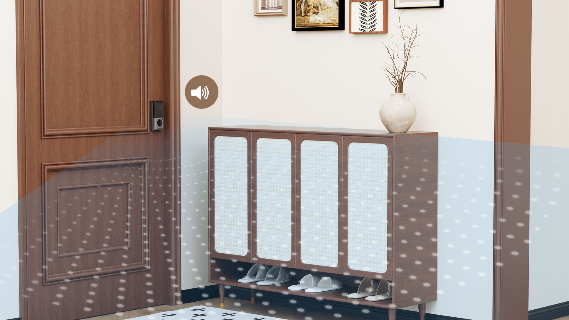 TCL D2 Keypad Smart Lock built-in doorbell