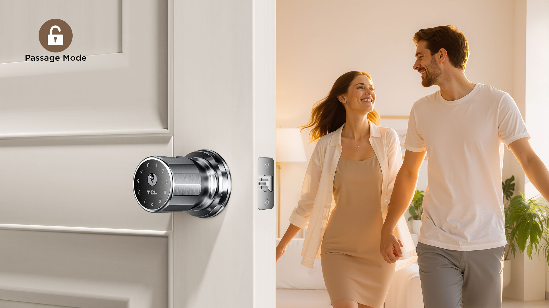 TCL K1 Auto Lock  Passage Mode